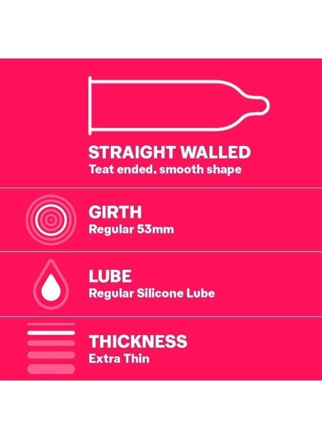 Durex Play Durex Extra Thin Condoms - 10 Condoms - Image 3